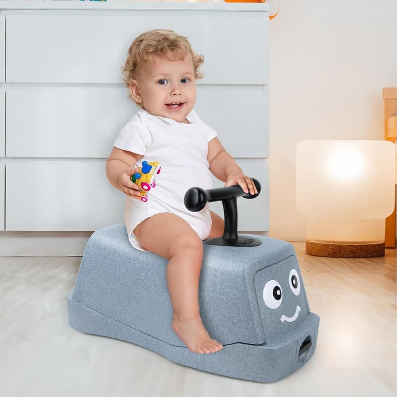 Gofimyee Rutschauto für Babys ab 6 Monaten, 360° drehbare Räder, EPP-Konstruktion