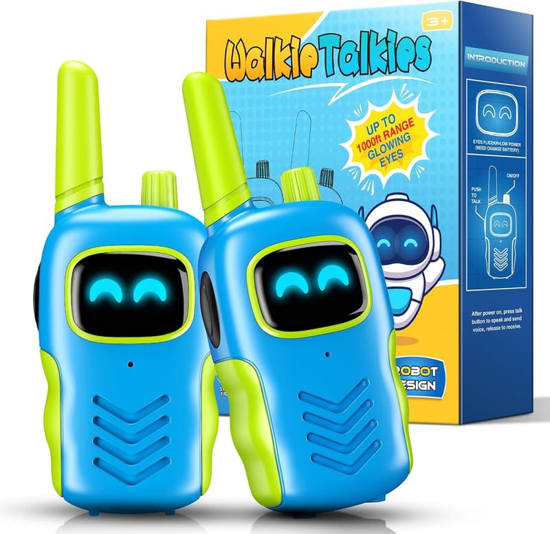 Walkie Talkies für Jungen, 3-10 Jahre – Outdoor Spielzeug Geschenk