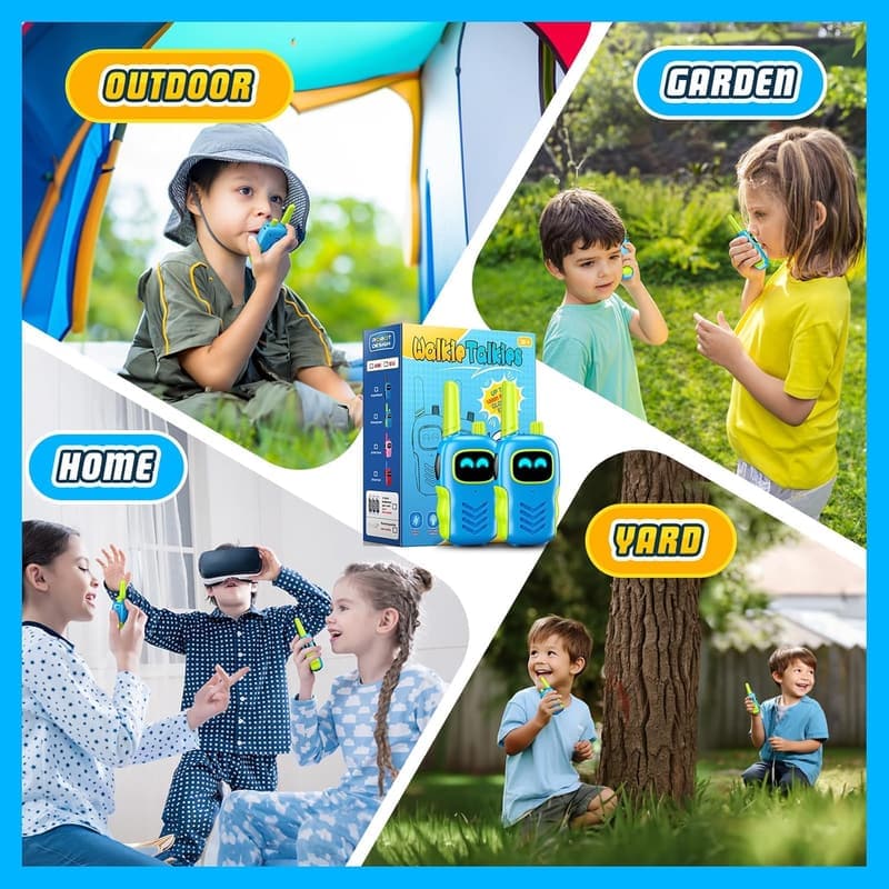 Walkie Talkies für Jungen, 3-10 Jahre – Outdoor Spielzeug Geschenk