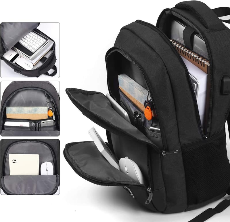 Universeller Rucksack für Herren und Damen – ideal für Schule und Studium