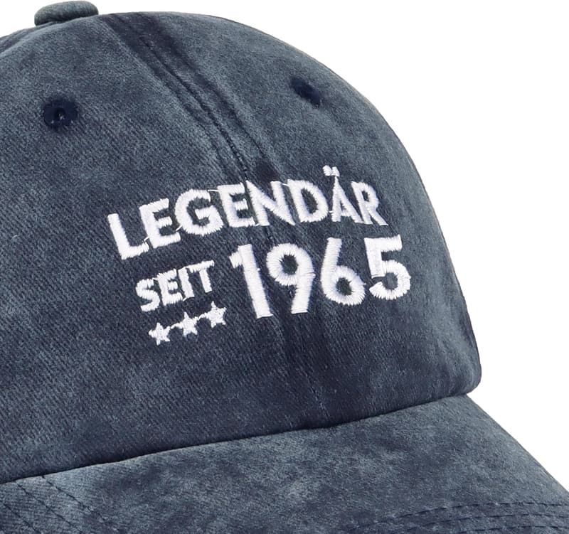 Marineblaue Herren-Baseballkappe - perfektes Geburtstagsgeschenk