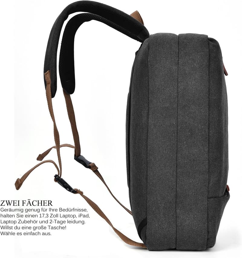 Umwandelbarer Rucksack für Business und Freizeitgeräte