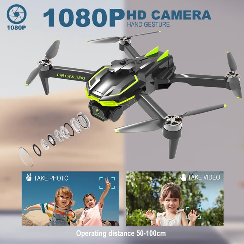 Faltbare 1080P Kamera-Drohne für Anfänger mit 35 Min Flugzeit