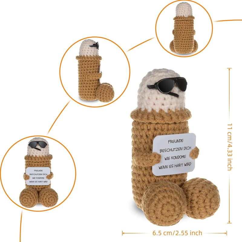 Lustige Anti-Stress Geschenke für beste Freunde - Positive Kartoffel