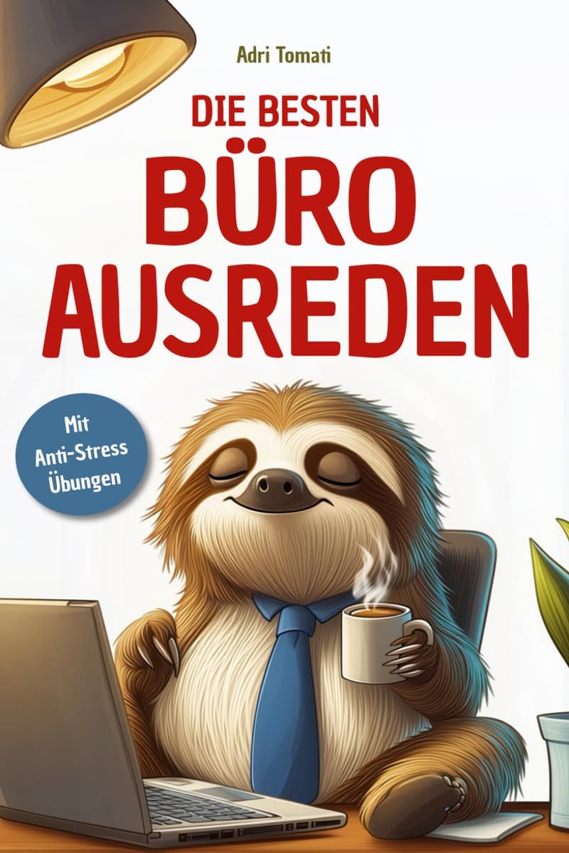 Lustiges Handbuch für Büro-Ausreden – Ideales Geschenk für Kollegen