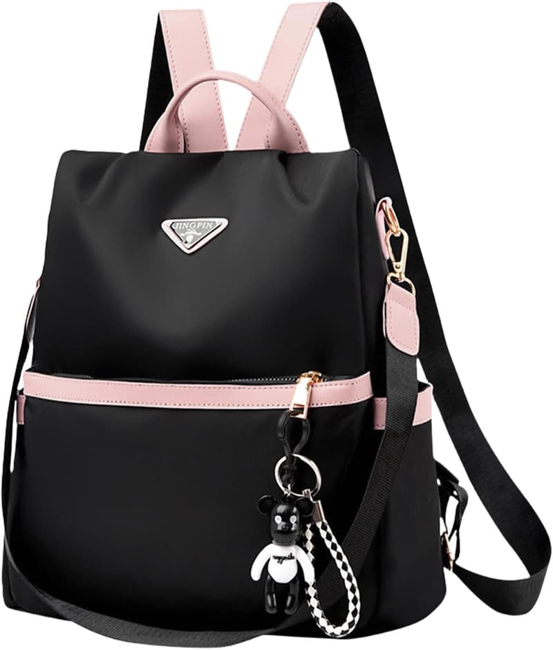 Kleiner Anti-Diebstahl Rucksack für Damen, wasserdicht, Casual Daypack