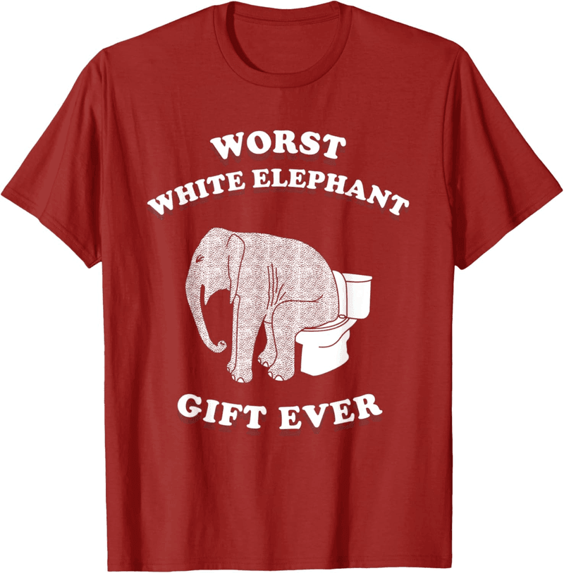 Witziges Gag-Geschenk für White Elephant – T-Shirt unter 25€