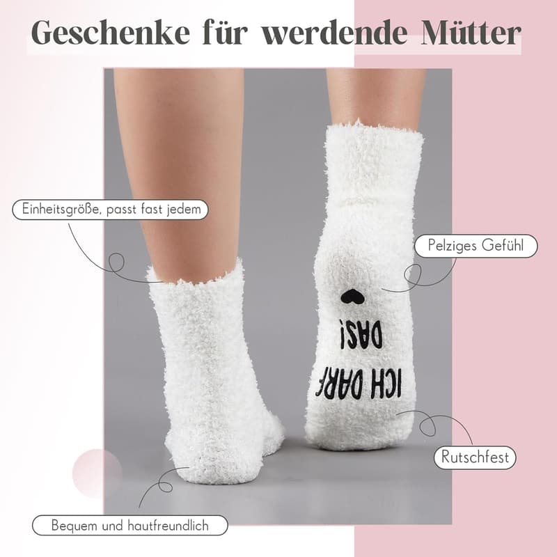 Lustige Socken für werdende Mütter – Ich bin schwanger Geschenk