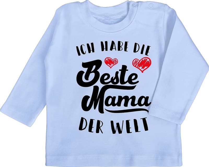 Langarmshirt für Baby - Geschenk für die beste Mama der Welt