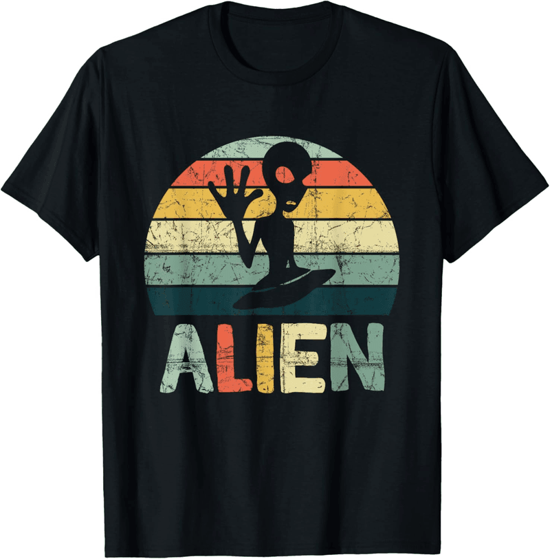 Sci-Fi Alien UFO T-Shirt für Technik- und Sci-Fi-Fans
