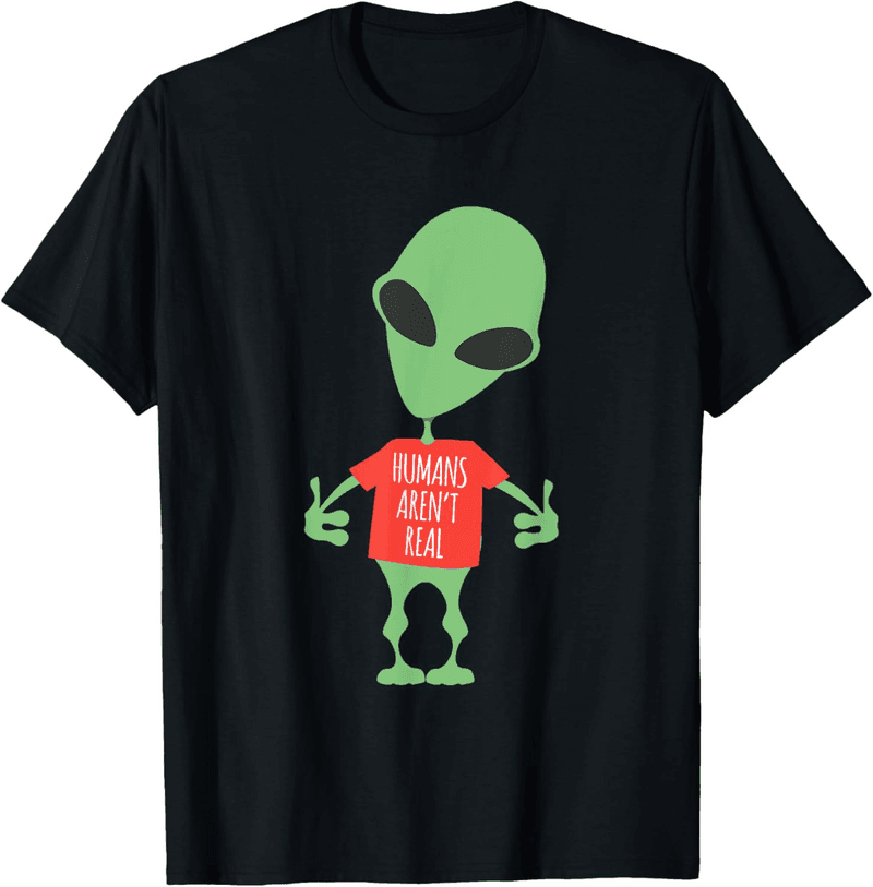 Lustiges T-Shirt mit Alien-Design für Ufo-Fans
