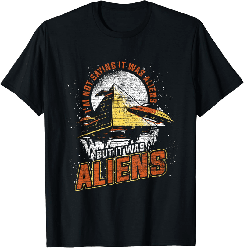 Lustiges Alien T-Shirt für Kinder und UFO-Fans