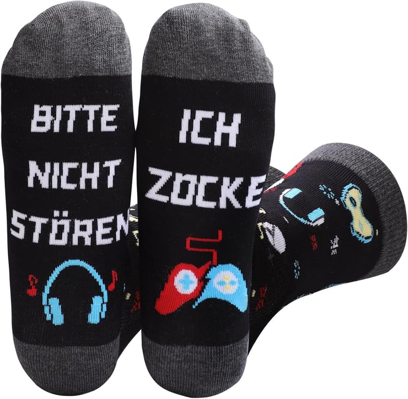 Personalisierte Spruchsocken für Männer, Vatertags- und Geburtstagsgeschenk