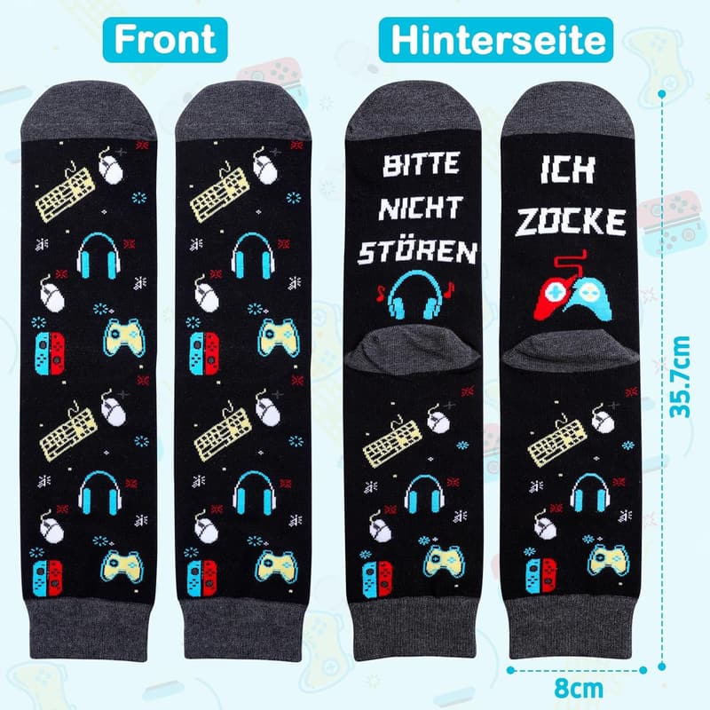 Personalisierte Spruchsocken für Männer, Vatertags- und Geburtstagsgeschenk
