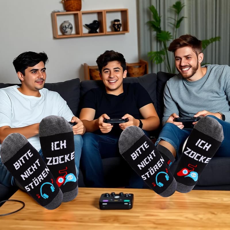Personalisierte Spruchsocken für Männer, Vatertags- und Geburtstagsgeschenk
