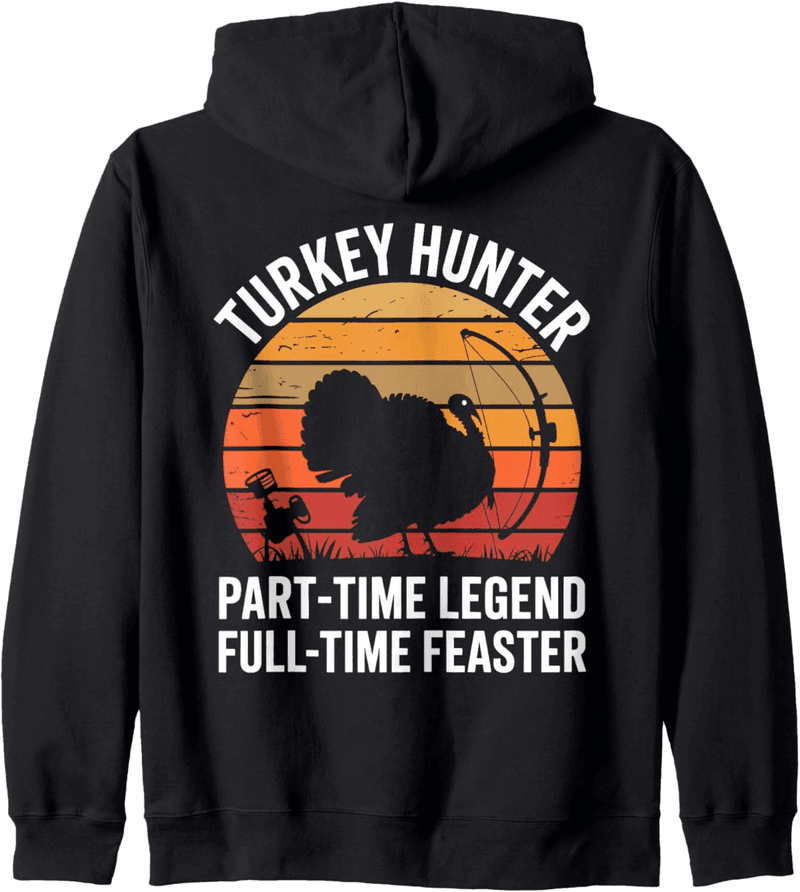 Retro Kapuzenjacke für Truthahnjäger und Festivals