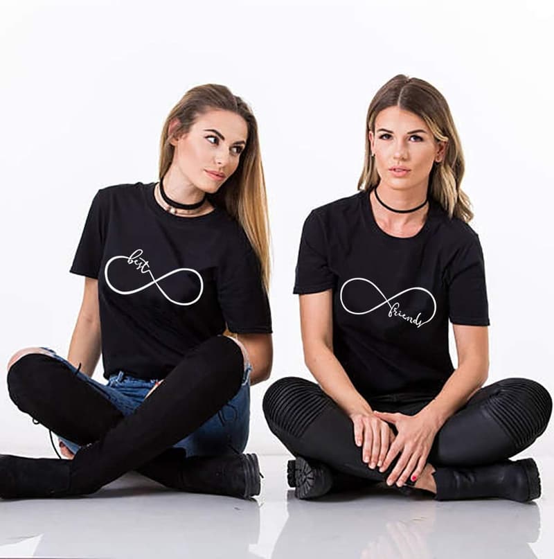 BFF T-Shirt für Mädchen – Sommeroberteil für Schwestern
