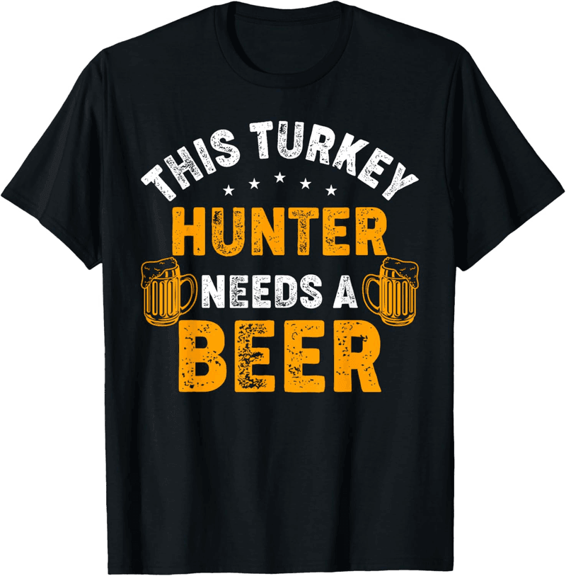 Truthahnjäger T-Shirt für Bierliebhaber