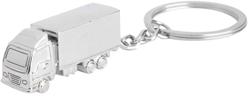 Schlüsselanhänger Truck aus Metall – Geschenk für Trucker