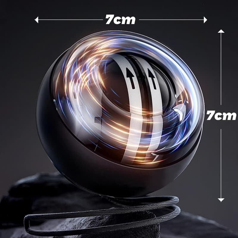 Gyroskopischer Handgelenktrainer Ball mit 5-Stufen Widerstand