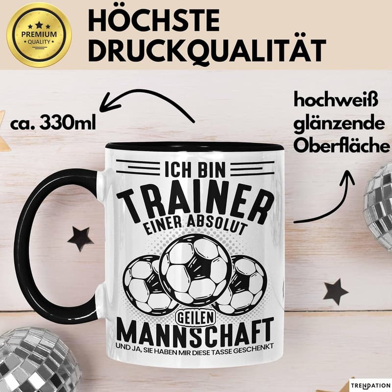 Tasse für Fußballtrainer – 