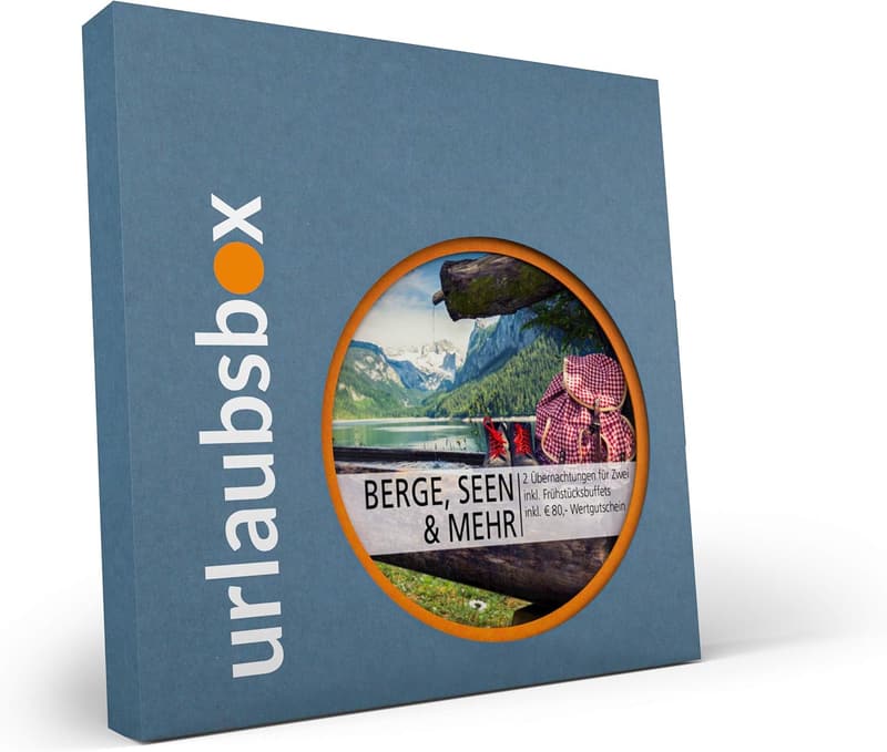 Urlaubsbox „Naturerlebnisse: Berge & Seen“