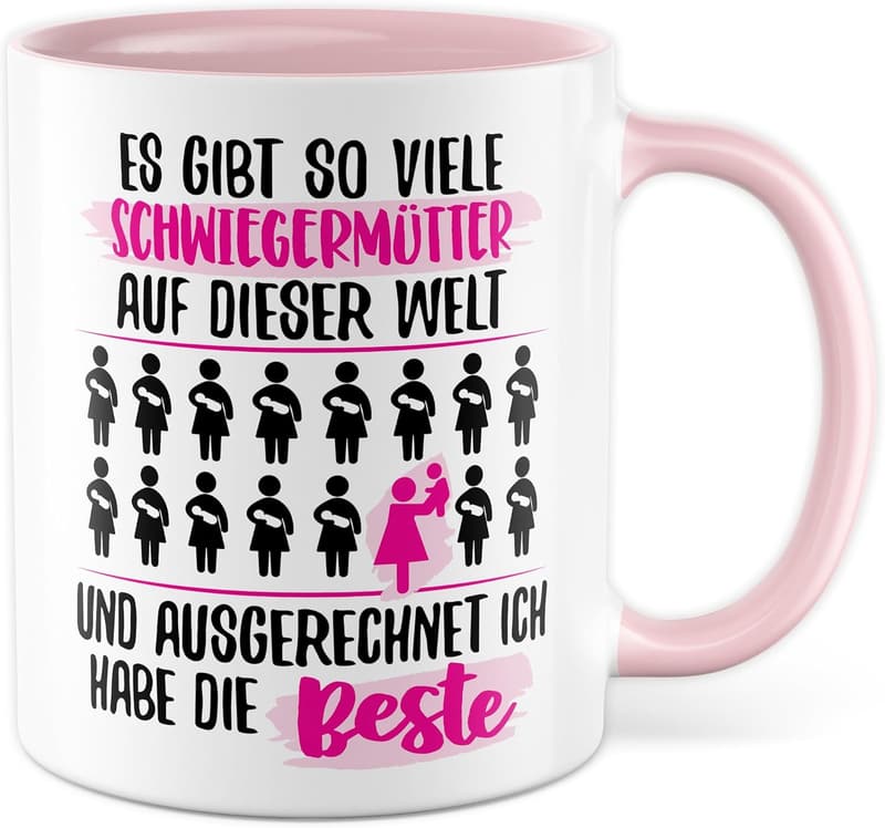 Tasse für Schwiegermütter – Muttertagsgeschenk mit Botschaft