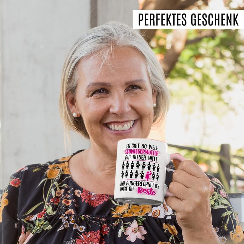 Tasse für Schwiegermütter – Muttertagsgeschenk mit Botschaft