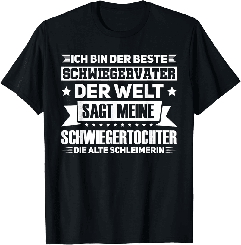 Vatertags-T-Shirt für Schwiegervater und Schwiegereltern
