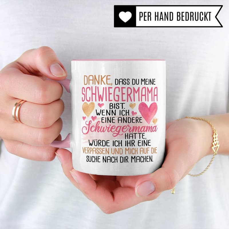 Lustiger Kaffeebecher für die Lieblingsschwiegermutter – Geschenkidee zur Hochzeit oder Geburtstag