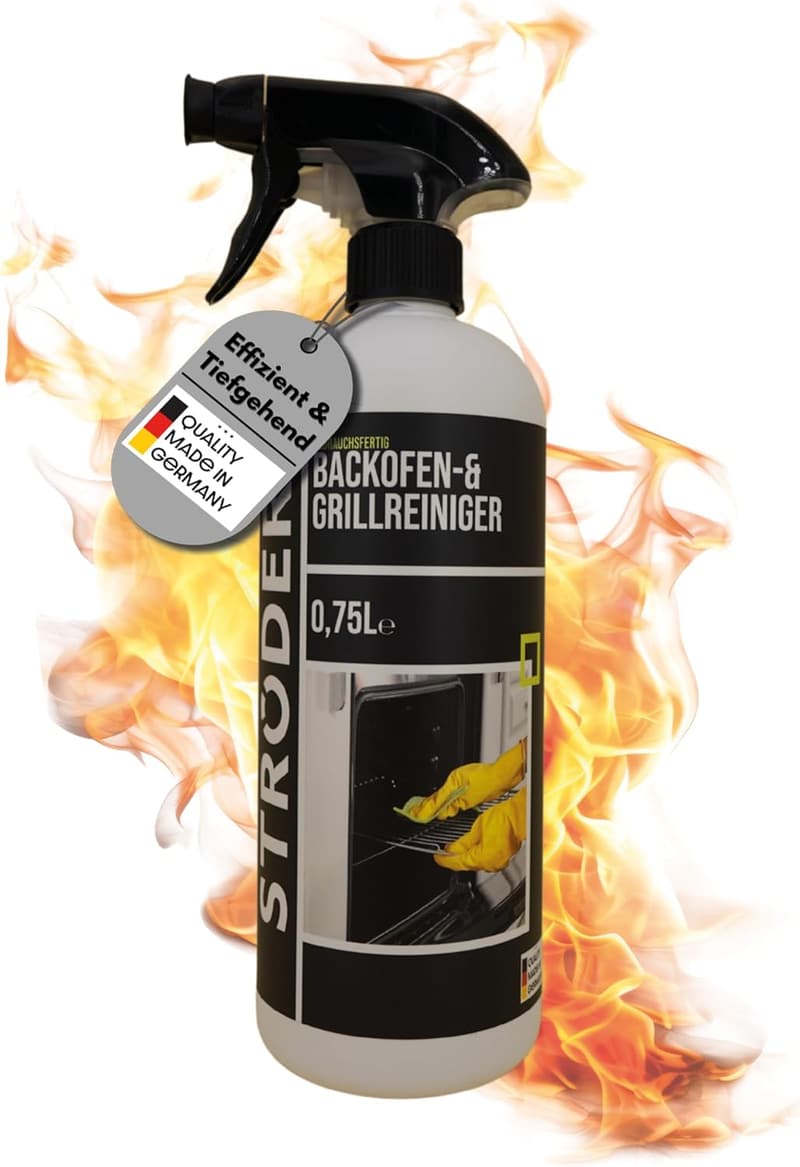 STRÖDER Backofen- & Grillreiniger 750ml mit Schaumfunktion