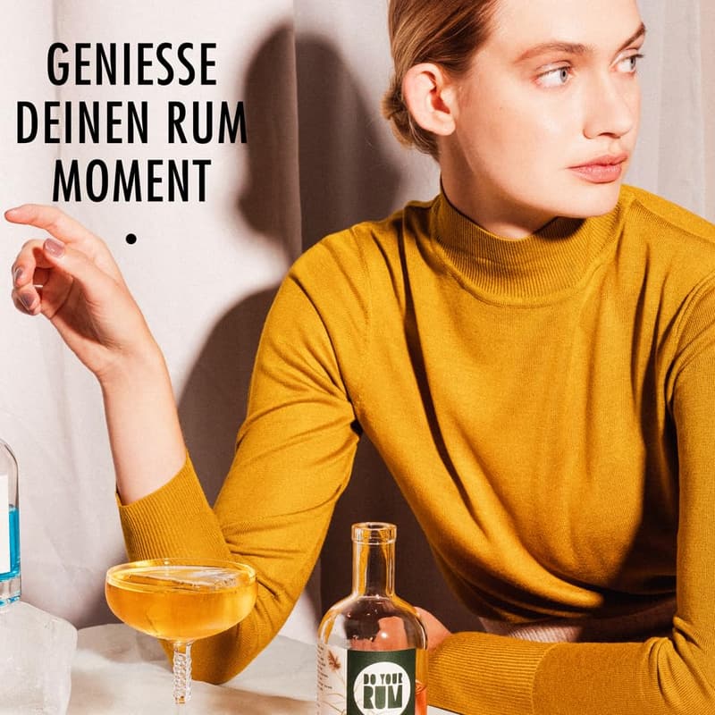 DIY Rum-Baukasten mit 12 Zutaten, Flaschen & Rezepten - Geschenkset für Rum-Liebhaber