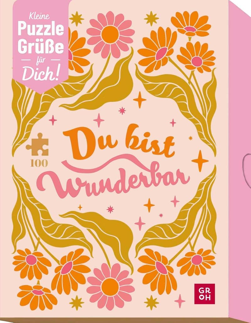 Persönliches 100 Teile Puzzle mit individueller Grußbotschaft für Erwachsene