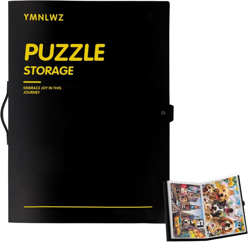 Puzzle Aufbewahrungstasche für 1000 Teile – tragbar, staubdicht, 20 Taschen