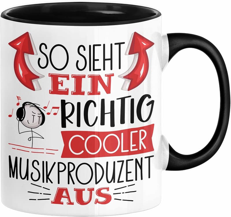 Cooler Musikproduzenten-Becher – Geschenk für den Geburtstag