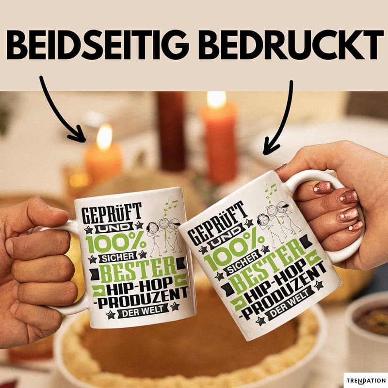 Geschenk für Hip-Hop-Produzenten – Lustiger Spruch für beste Produzenten