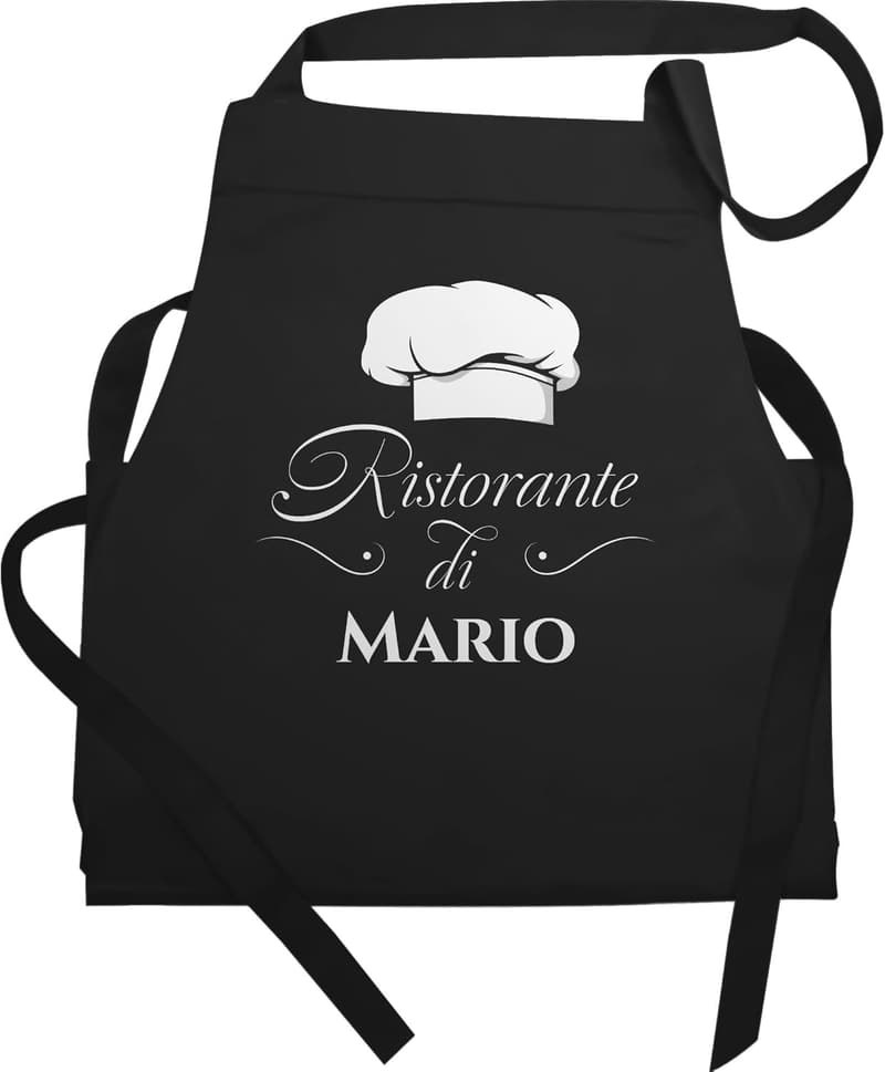 Personalisierte Pizzaschürze für Erwachsene – Geschenk für Pizza-Fans