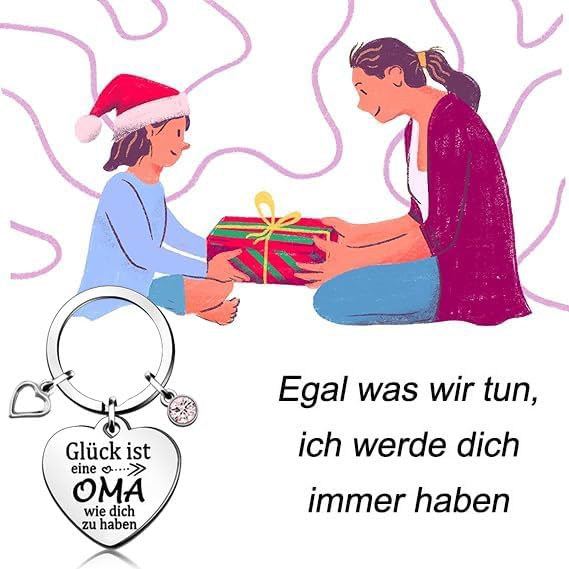Geschenk für Oma: Sinnvoller Schlüsselanhänger zum Geburtstag