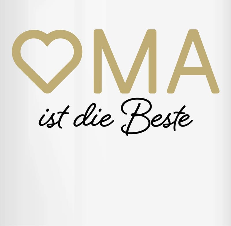 Oma Tasse 325 ml - Bordeauxrot - Für Kaffeepausen von Großmüttern