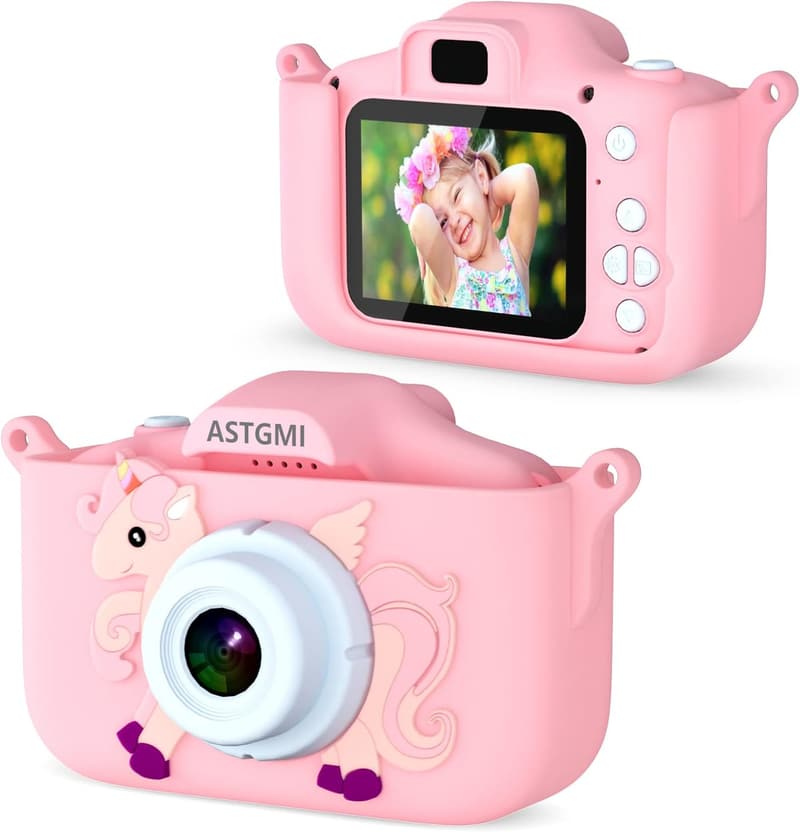 Digitalkamera für Kinder 1080P HD mit 2.0” Display – Geburtstagsgeschenk