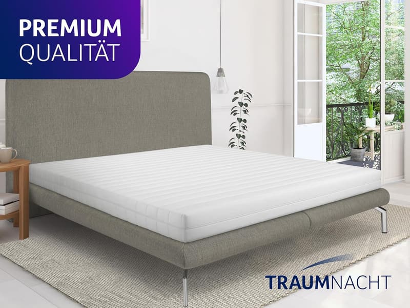 Easy Comfort Rollmatratze 90 x 200 cm, Härtegrad 3, Öko-Tex zertifiziert