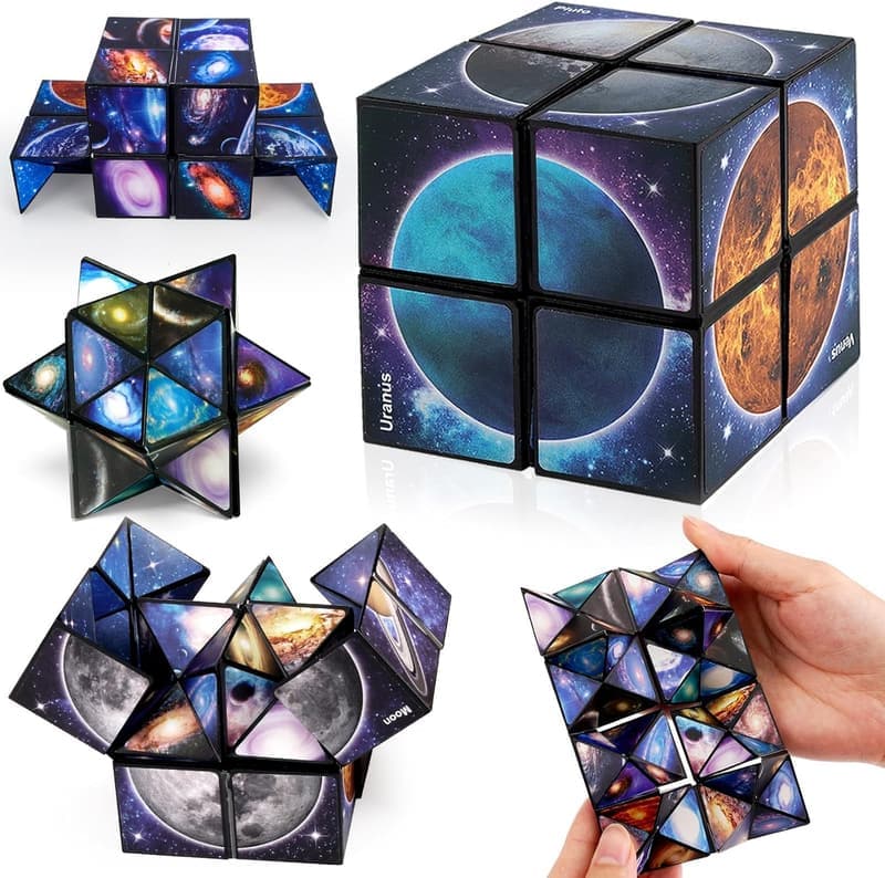 Geschenke für Jungen: Infinity Cube Zauberwürfel für 6-12 Jahre