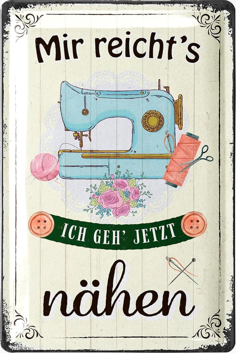 Retro Blechschild 