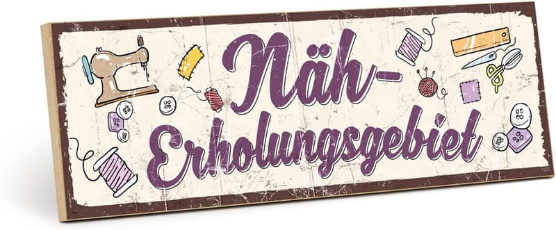 Holzschild 