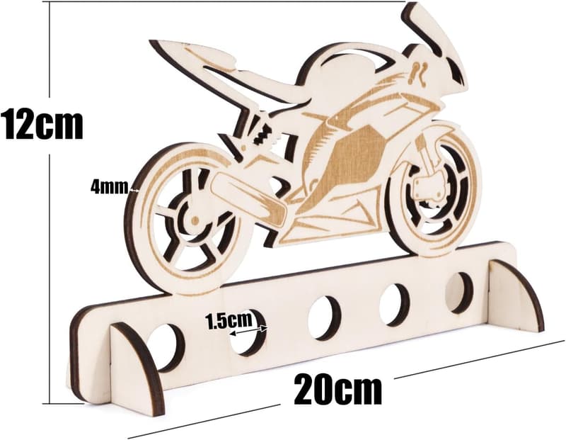 Motorrad aus Holz - Originelles Geschenk für Männer zum Geburtstag