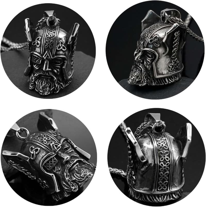 Motorrad Glocke aus rostfreiem Stahl – Biker Geschenkverschluss