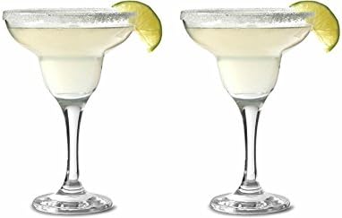 Margarita Gläser 305 ml - 2 Stück für Cocktails und Partys