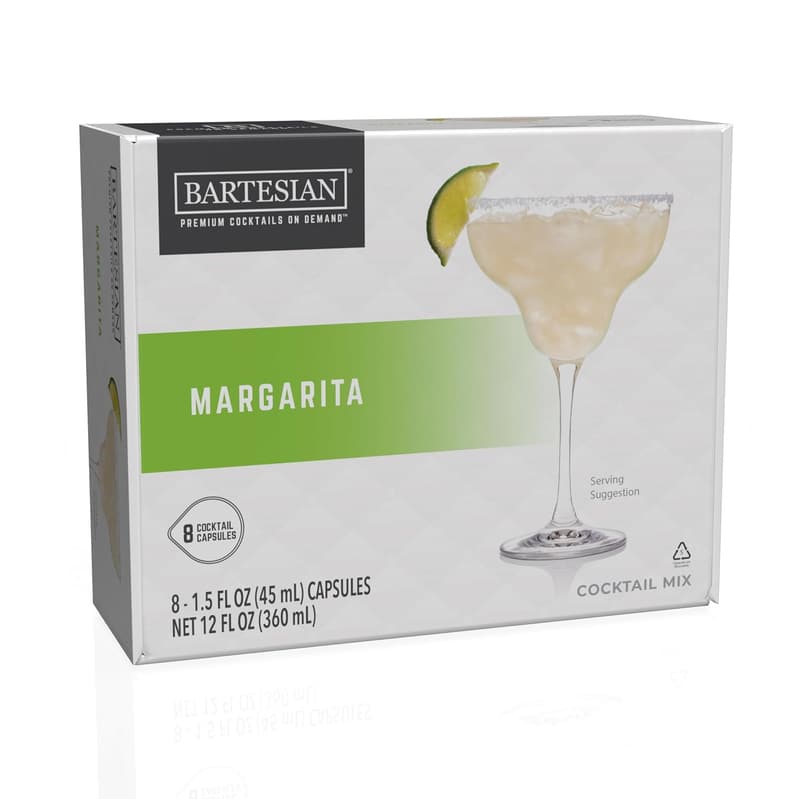 Margarita Cocktail Mix für Bartesian - 8 Getränkepods für Tequila