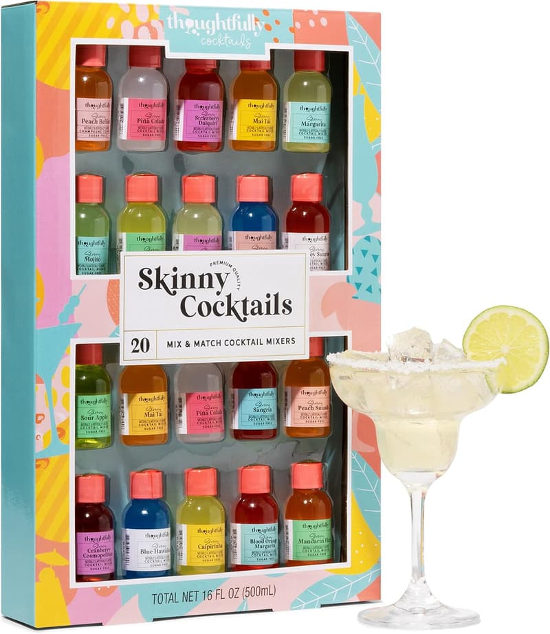 Zuckerfreies Cocktail-Mix Set mit 20 Aromen für alkoholfreie Drinks