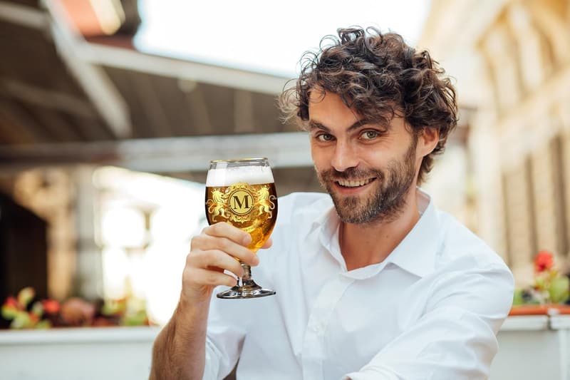 Personalisierte Biergläser mit Gravur für Männer – Lustiges Geschenk zum Geburtstag
